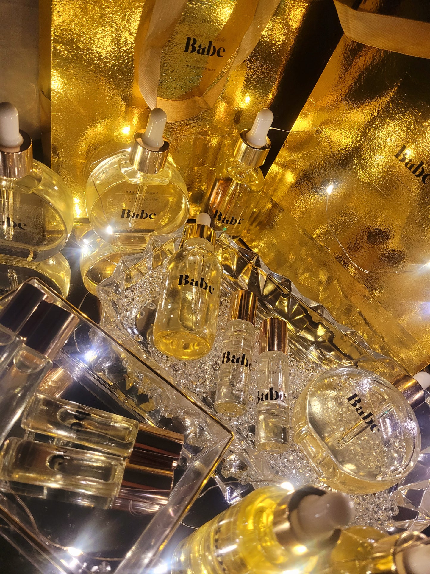 Luxury Body Oil Bar Experience