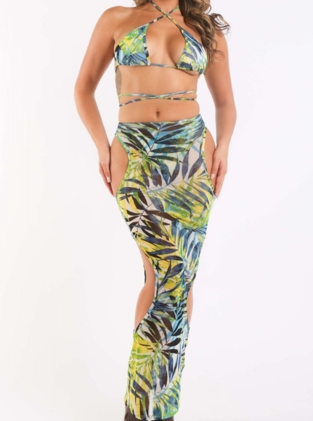 Yellow/Blue Swim Set