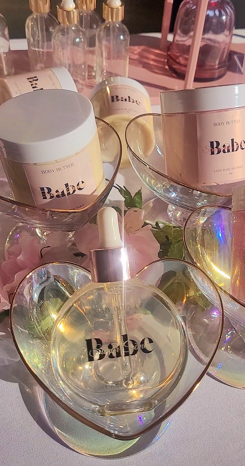 Luxury Body Oil Bar Experience