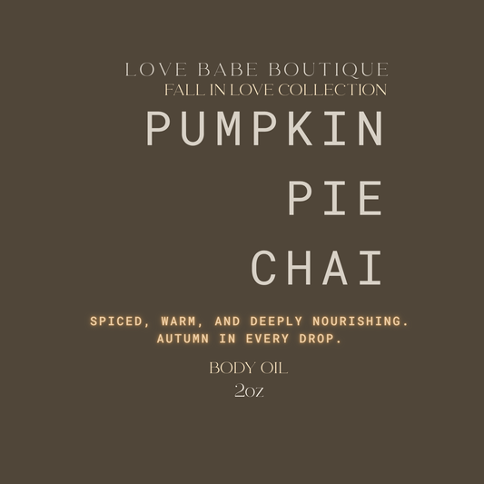 Pumpkin Pie Chai Body Oil