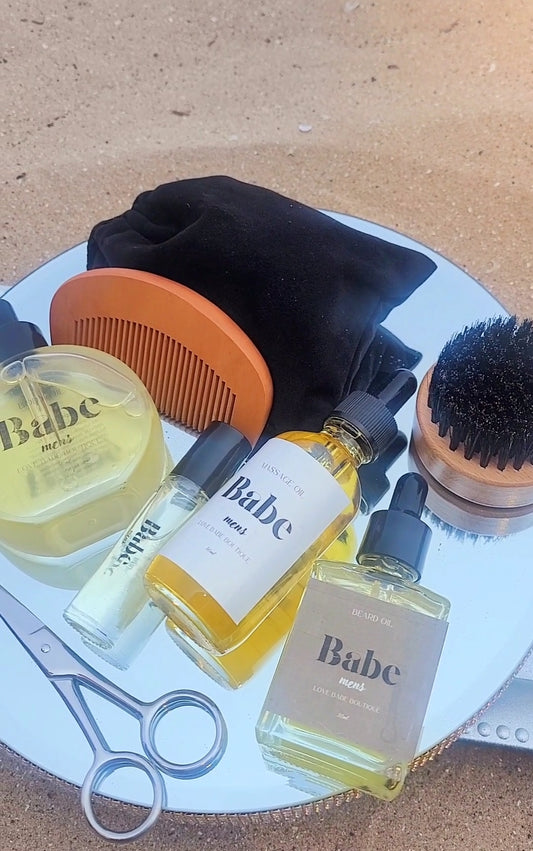 Men's Lux Body,Beard, Massage Oils & Grooming Kits