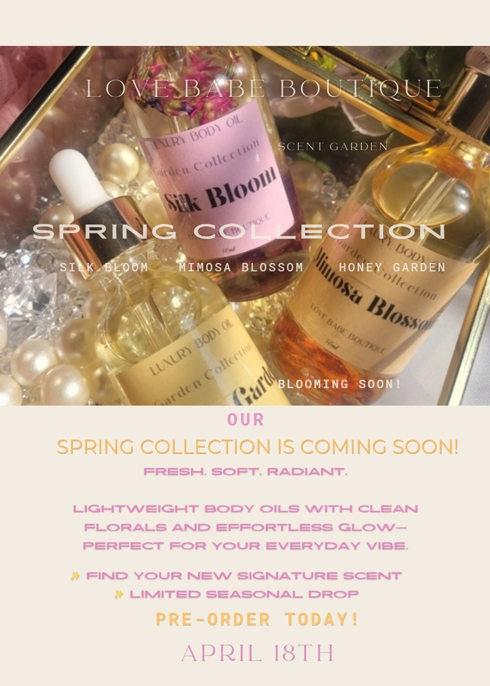 Spring Garden Collection (Limited Edition) Body Oils